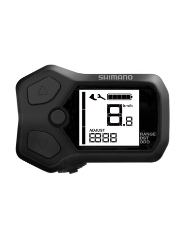 Fahrradcomputer für Shimano Steps SC-E5000A mit Schaltereinheit integriert