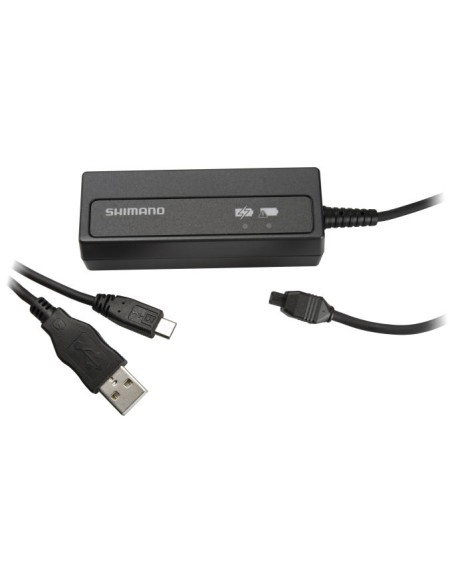Batterieladegerät Shimano Steps EC-E8004 mit Netzkabel - 42 Volt (Werkstatt Verpackung)