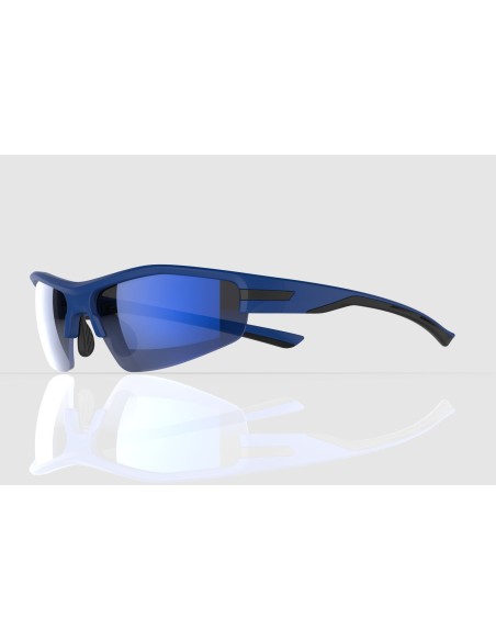 Sonnenbrille Mirage Sport mit 3 Paar Gläsern - Blau/Schwarz