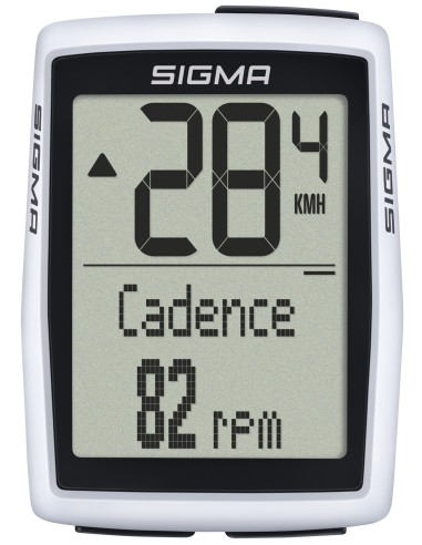 Fahrradcomputer Sigma BC 12.0 WL STS CAD mit Trittfrequenzsensor