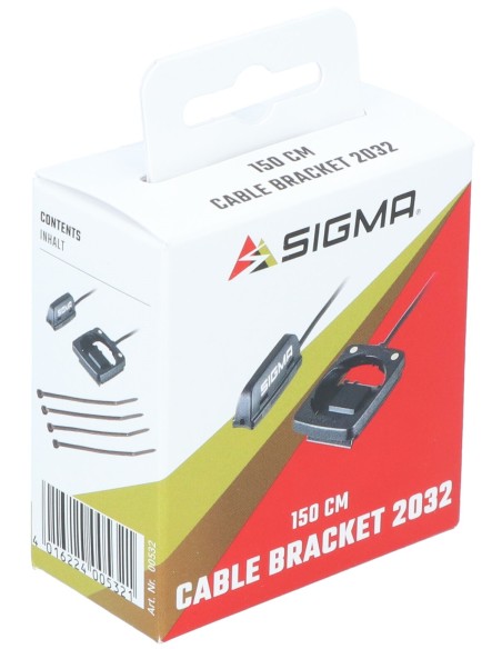 Fahrradcomputer Halterung Sigma 2032 mit 150 cm Kabel