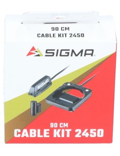 Fahrradcomputer Halterung Sigma 2450 mit Speichenmagnet (90 cm Kabel)