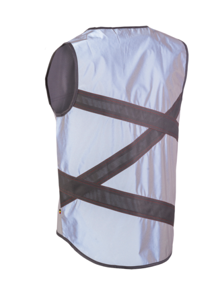 Reflexion weste Wowow Crossroad FR Medium - Grau