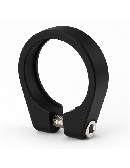 Sattelstützeklemme ø34.9 mm Edge Aluminium mit Innensechskantschraube - Schwarz
