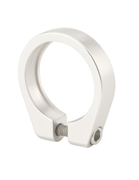Sattelstützeklemme ø34.9 mm Edge Aluminium mit Innensechskantschraube - Silber