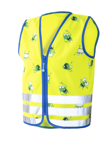 Reflexion Weste für Kinder Wowow Goyo Large - Gelb