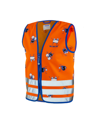 Reflexion Weste für Kinder Wowow Goyo Medium - Orange