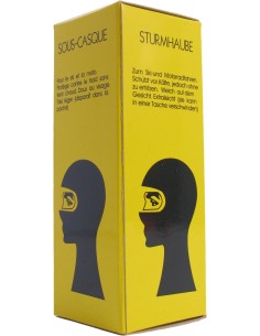 Helmmütze Edge aus 100%  Baumwolle - Schwarz