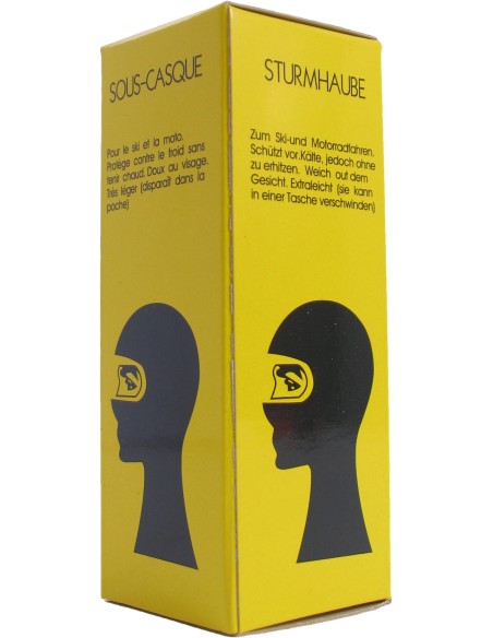 Helmmütze Edge aus 100%  Baumwolle - Schwarz