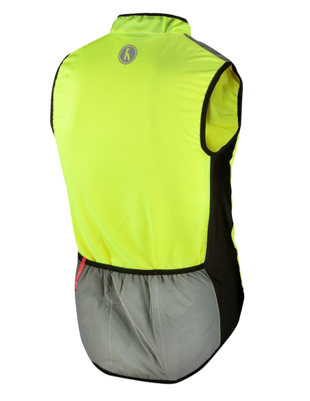 Reflexion Weste Wowow Dark Jacket 1.1 X-Large - Gelb