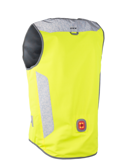 Reflexion Weste Wowow Tegra Yellow - XXLarge