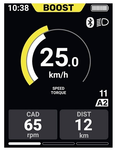 Informations-Display / Fahrradcomputer Shimano Steps SC-EN610 ohne Halter