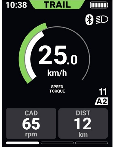 Informations-Display / Fahrradcomputer Shimano Steps SC-EN610 ohne Halter