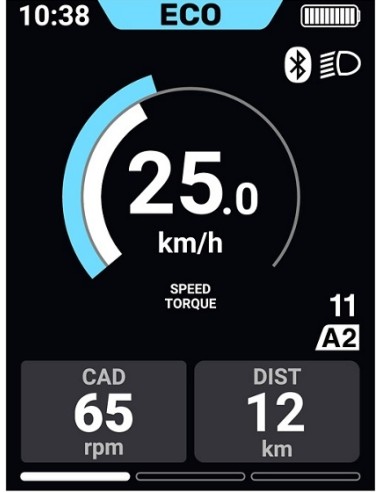 Informations-Display / Fahrradcomputer Shimano Steps SC-EN610 ohne Halter
