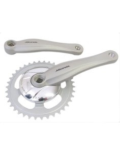 Kettenradgarnitur 38Z Miranda Beta 1 Mdl. Gazelle 170mm mit einer 9,2cm Scheibe - Silber