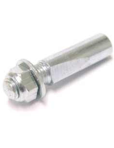 Kurbelkeil Algi ø9mm - Silber