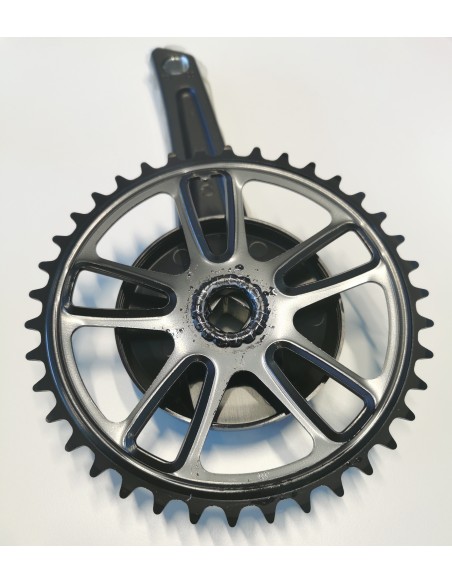 Kettenradgarnitur 38Z Gazelle Strixvaria mit 170mm Kurbel - Schwarz