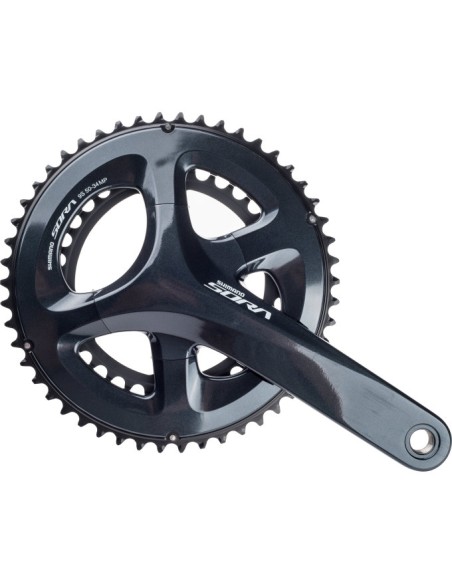Kettenradgarnitur 2 x 9 fach  Shimano Sora FC-R3000 mit 175mm Kurbel 50-34Z - Schwarz