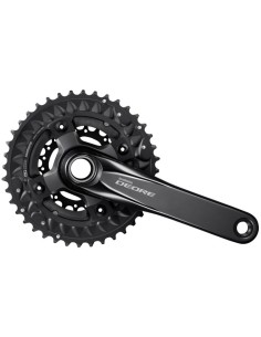 Kettenradgarnitur 3 x 10 fach Shimano Deore FC-M6000 175mm/40 x 30 x 22mm - Schwarz