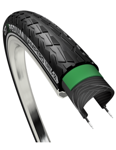 Reifen CST Xpedium Ampero C1880 28 x 1.40" / 37-622 für E-bikes - Schwarz + R