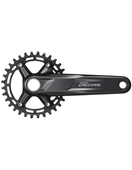 Kettenrad-garnitur 10/11 fach Shimano Deore FC-M5100-1 mit 170mm Kurbel 30Z - Schwarz