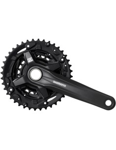 Kettenradgarnitur 3 x 9 fach Shimano FC-MT210 mit 170mm Kurbel 44-32-22Z - Schwarz
