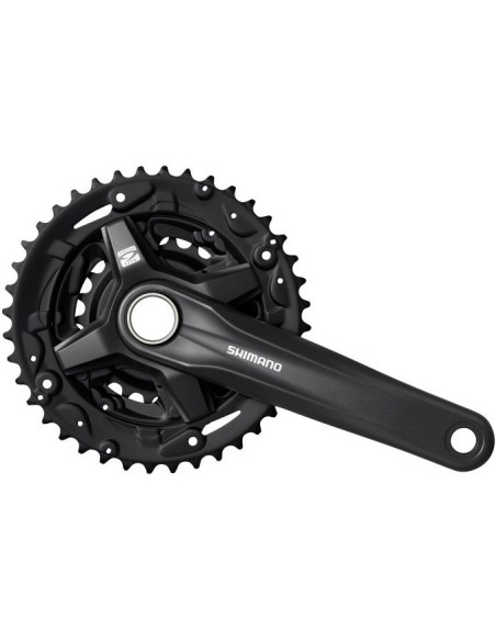 Kettenradgarnitur 3 x 9 fach Shimano FC-MT210 mit 170mm Kurbel 44-32-22Z - Schwarz
