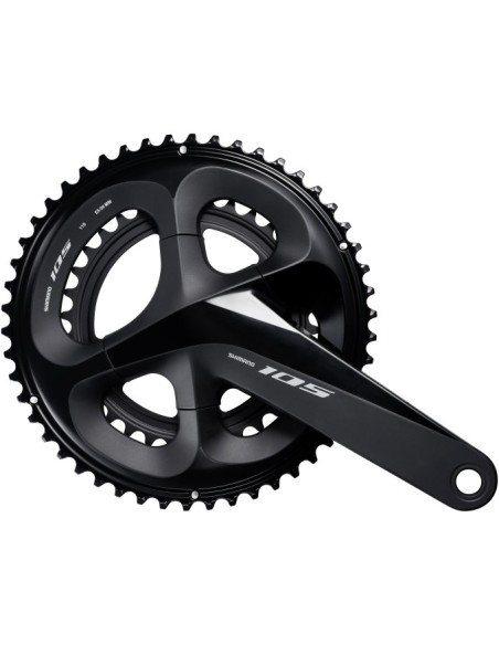 Kettenrad-garnitur 2 x 11 fach Shimano 105 FC-R7000 - 172,5/52-36Z mit Hohlachse - Schwarz