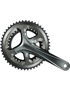 Kettenrad-garnitur 2 x 10 fach Shimano Tiagra FC-4700 - 172,5/50-34Z mit Hohlachse - Schwarz