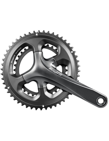 Kettenrad-garnitur 2 x 10 fach Shimano Tiagra FC-4700 - 172,5/52-36Z mit Hohlachse - Schwarz