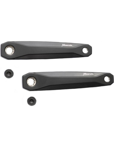 Kurbelsatz (Links und Rechts) Miranda Lambda 170mm Bosch3 Offset - Schwarz