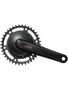 Kettenradgarnitur 38Z Shimano Nexus C6000 mit 170mm Kurbelarm - Schwarz