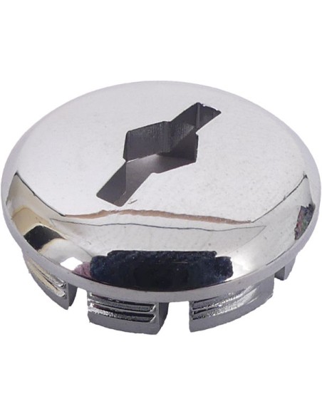 Kunststoff-Kurbelkappe - Silber (25 Stück)
