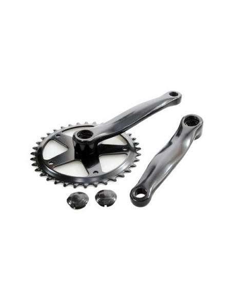 Kettenradgarnitur 36Z Vinty ST 1/8" - 152 mm Kurbelarm - Schwarz