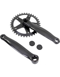 Kettenradgarnitur 36Z Vinty ST 1/8" - 152 mm Kurbelarm - Schwarz
