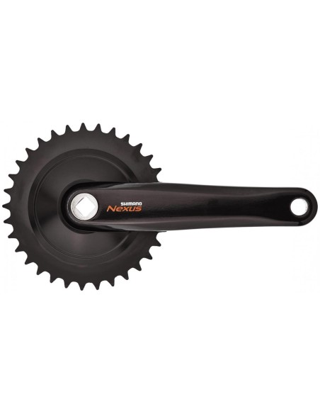 Kettenradgarnitur 33Z Shimano Nexus C6000 mit 170mm Kurbel - Schwarz