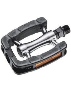 Pedale Marwi SP-823 Aluminiumgehäuse mit Anti-Rutsch - Grau
