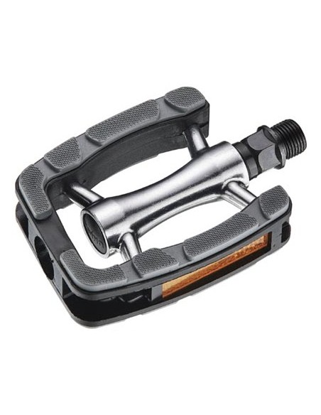 Pedale Marwi SP-823 Aluminiumgehäuse mit Anti-Rutsch - Grau