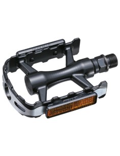 Pedale Marwi SP-2600 CNC-Aluminiumgehäuse mit Cro-Mo-Achse und geschlossenen Lagern - Schwarz