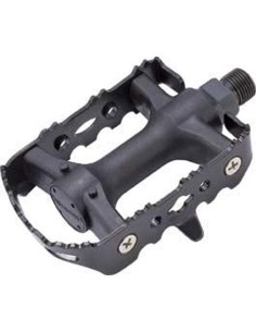 Pedale Marwi SP-931S Kunststoff mit Stahlrahmen - Schwarz