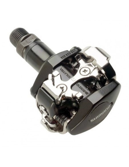 Pedale Shimano PD-M505 SPD mit Schuhplatten SM-SH51 - Schwarz