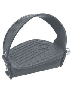 Pedale für Heimtrainer Marwi SP-250 mit horizontalem Ausgleichsgewicht - Schwarz (Werkstattverpackung)