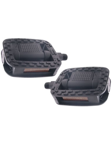 Pedale Edge Comfort Anti-Rutsch - Schwarz