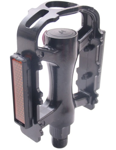 Pedale MTB/Trekking Edge Luxe Aluminium - Schwarz