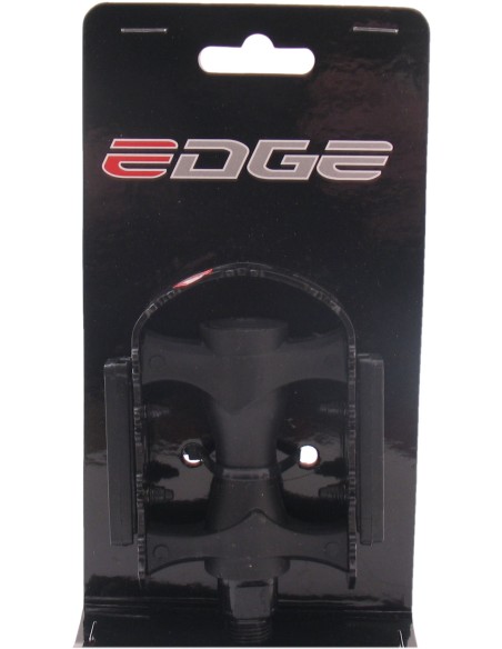 Pedale Edge MTB Kunststoff mit Aluminiumkäfig - schwarz