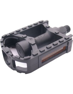 Pedale MTB Edge Eco Kunststoff - Schwarz