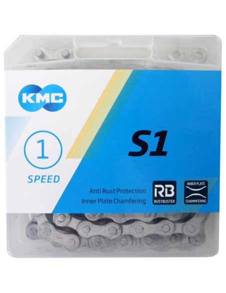 Kette 1/2 x 1/8" KMC Z410 / S1 RB - Rostfreier Stahl