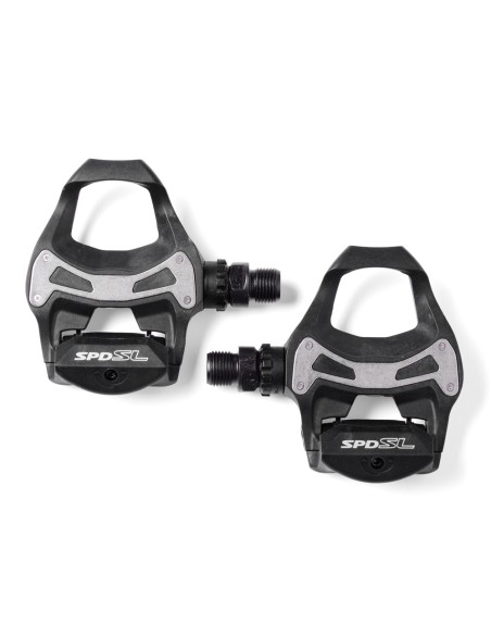 Pedale Shimano SPD-SL PDR550 mit Schuhplatten  SM-SH11 - Schwarz