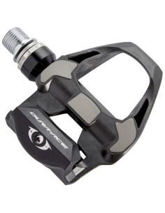 Pedale Shimano Dura Ace SPD-SL PD9100 mit Schuhplatten SM-SH12 Carbon