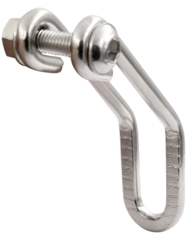 Lampenhaken Edge City Edelstahl auf Kronenschraube